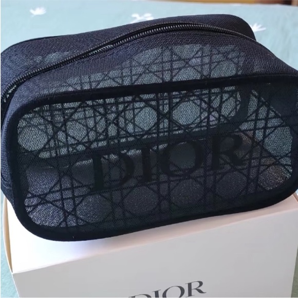 Dior beauty  Black Mesh Pouch - Picture 7 of 10